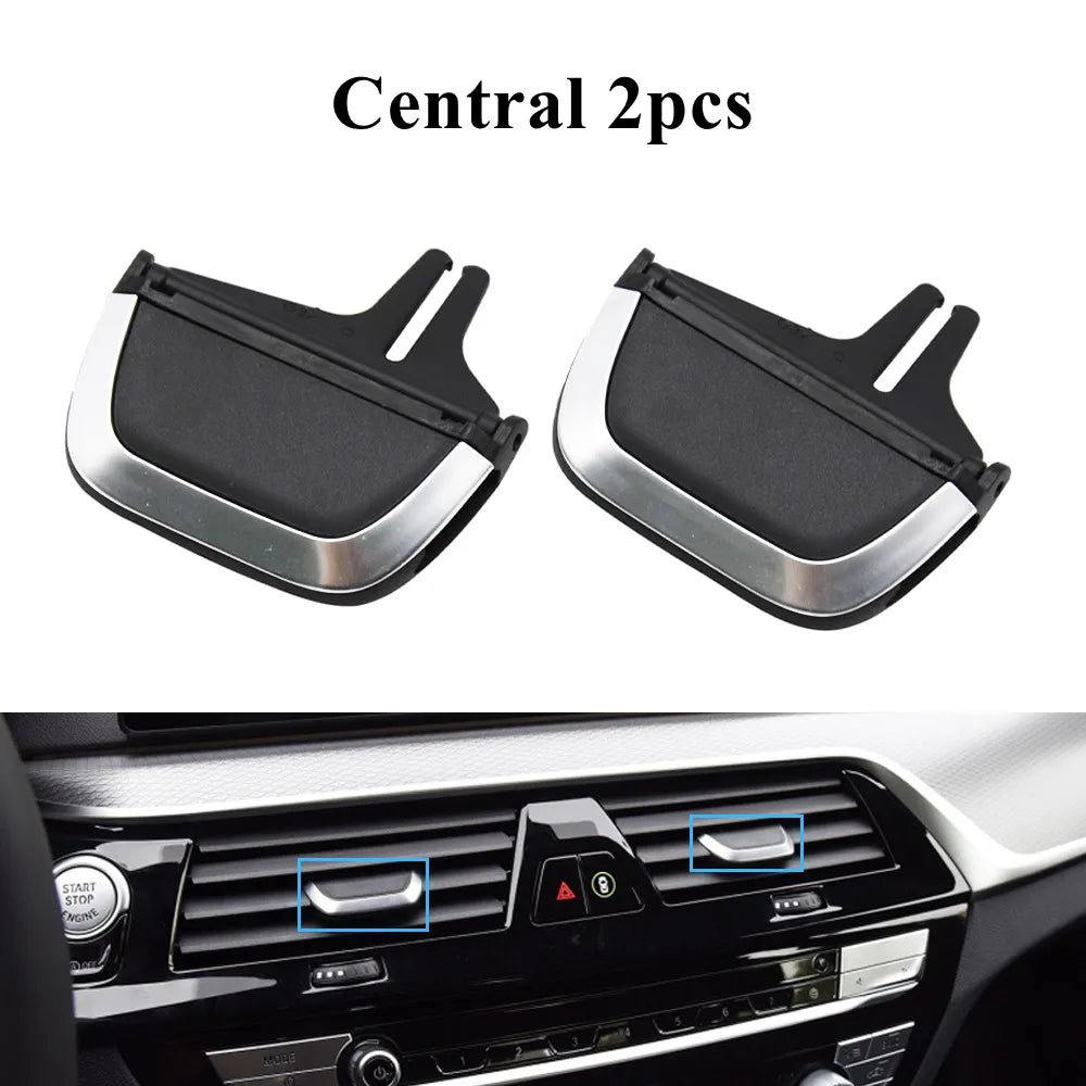 Front Rear Air Conditioner AC Vent Grille Tab Slider Clips Repair Kit For BMW 5 6GT Series G30 G31 G38 G32 520d 525i 530i 540i