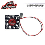 RC Fan 25/30/35/40mm 8000RPM 5V-7V DC ABS Futaba Plug additional angle