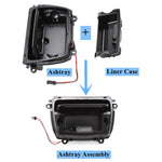 Car ABS Center Console Ashtray Assembly Liner Box Cover For BMW 5 Series F10 F18 520 alternate view