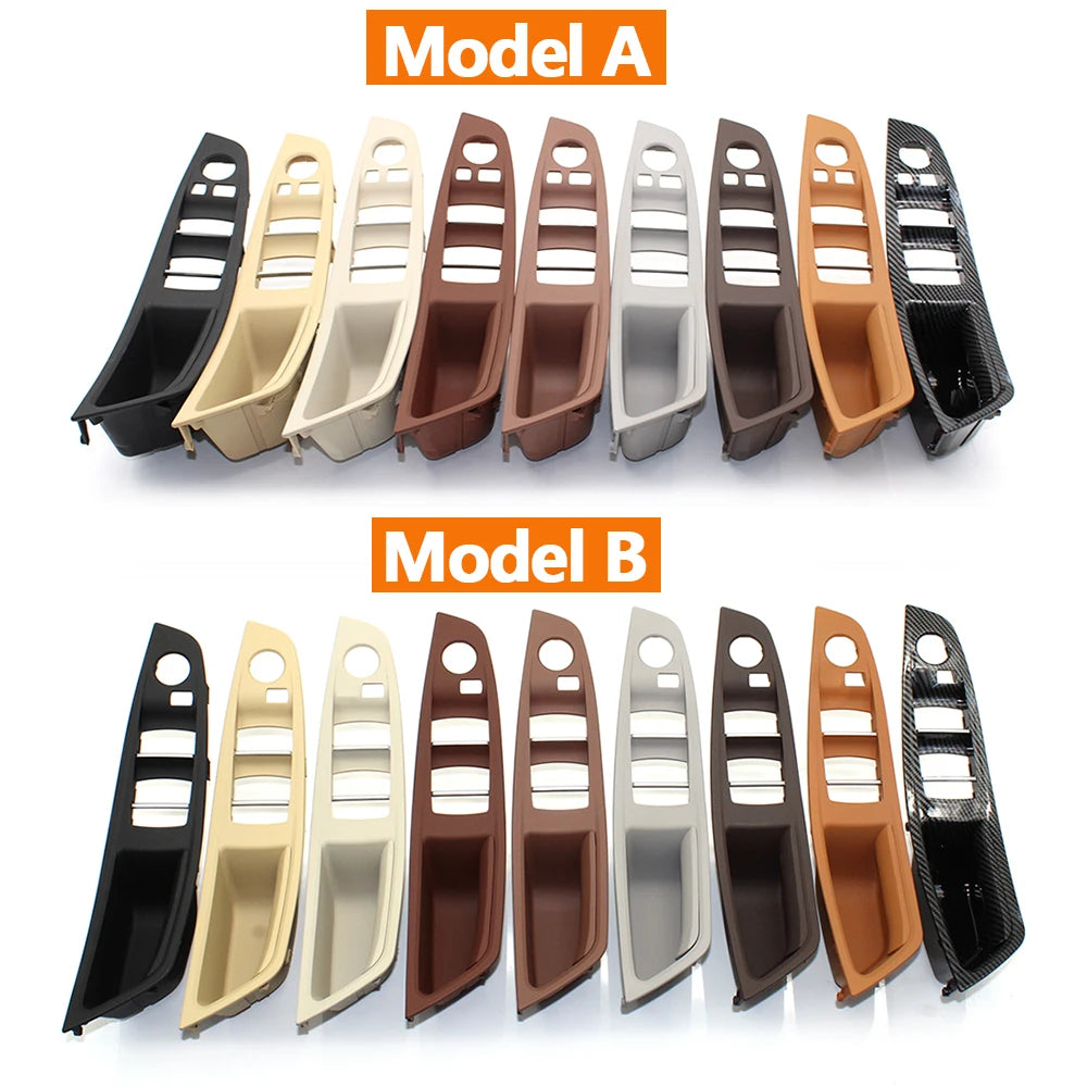 Front Left Beige Black Brown Car Interior F10 Door Armrest Panel Door Handle Replacement For BMW 5 S