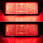 Universal 24LED Red Tail Brake Light | 12V Motorcycle Stop Fog Lamp for Truck ATV UTV lifestyle view