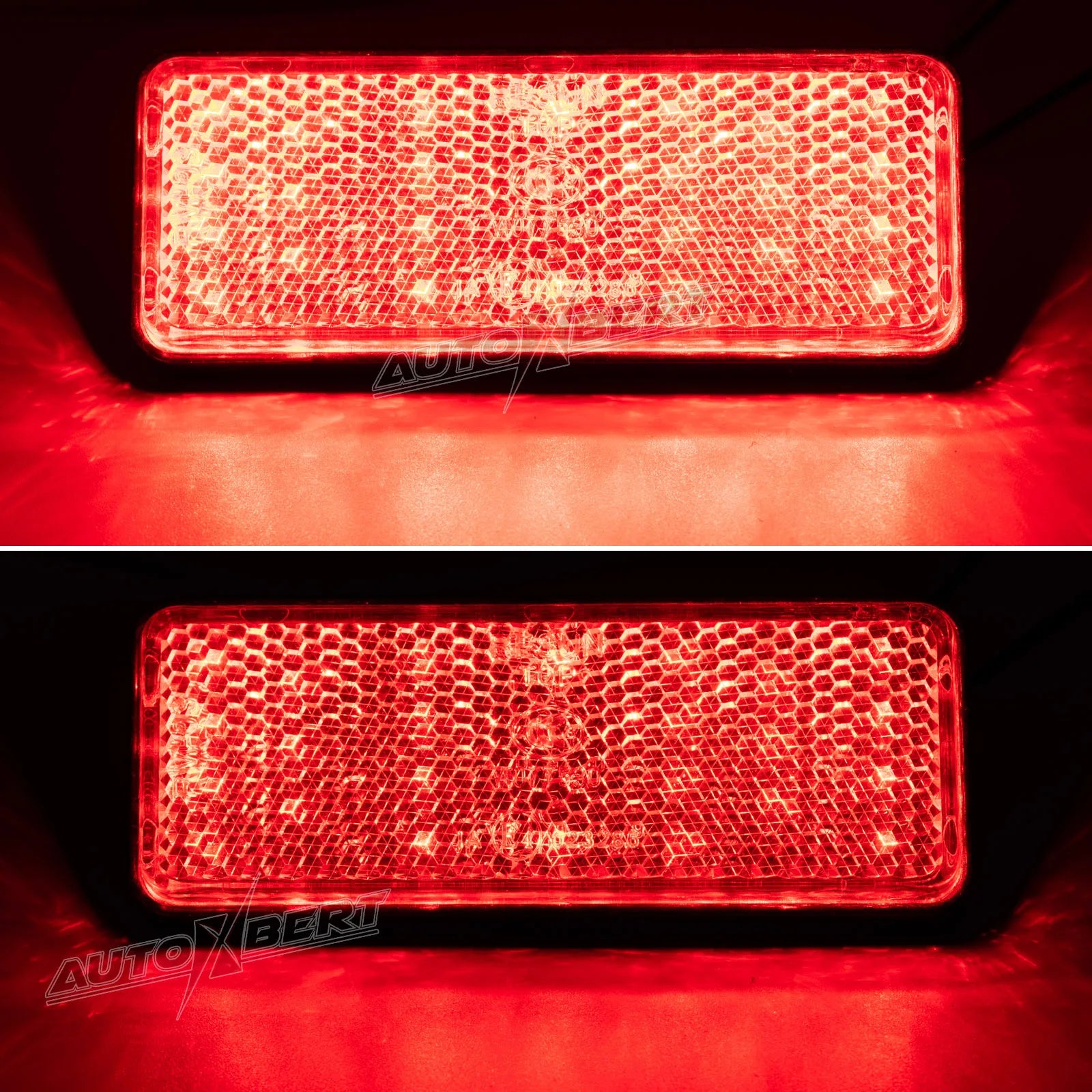 Universal 24LED Red Tail Brake Light | 12V Motorcycle Stop Fog Lamp for Truck ATV UTV lifestyle view
