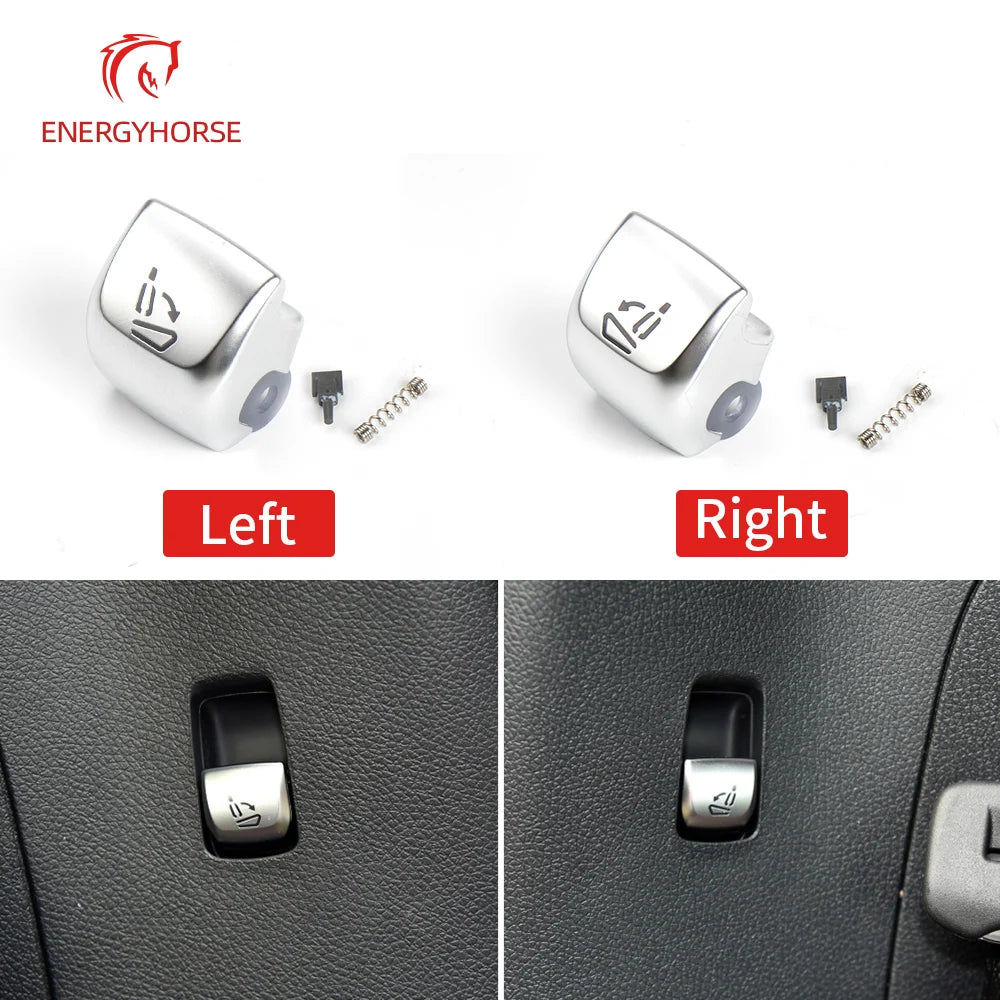 Car Seat Backrest Release Switch Button Cover for Mercedes Benz GLC C E Class W205 W2 alternate view