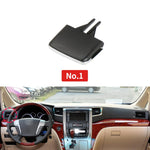 Car Front Air Conditioning Grille AC Vent Outlet Tab Air Conditioning Leaf Adjust Clip Repair Kit for Toyota Alplard