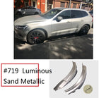 Volvo XC60 Mud Flaps (2018–2024) | Rear Wheel Fender Splash Guards with Blue Accent additional angle