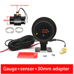 12V/24V LCD Digital Water Temp Gauge with Sensor and Adapter Joint | Car Modification alternate view