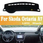 Car Dashboard Cover Mat for Skoda Octavia A7 2015-2019 | Anti-UV Sun Shade Pad lifestyle view