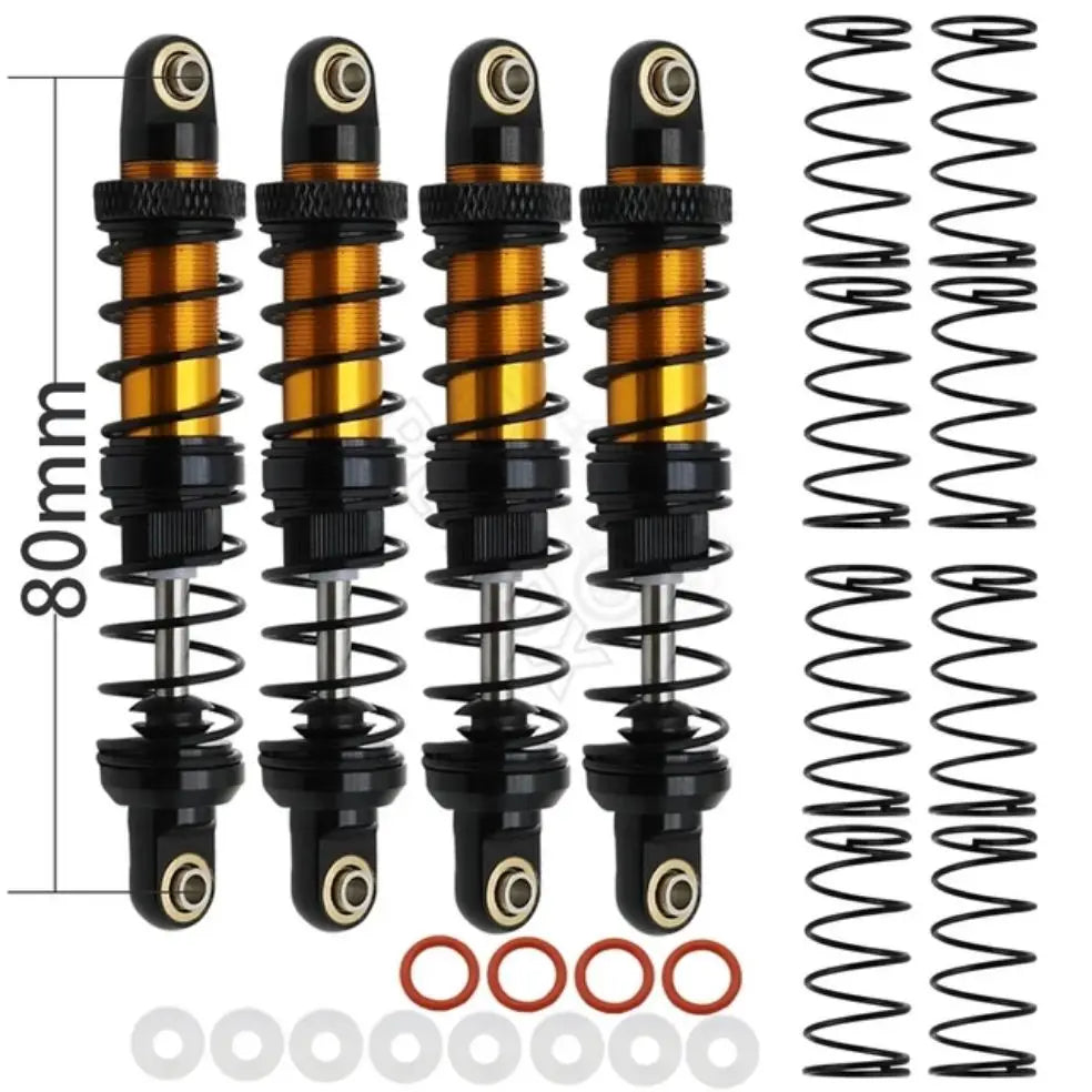 Metal 70mm 80mm 90mm 100mm 110mm 120mm Shock Absorber Oil Damper for 1/10 RC Crawler lifestyle view