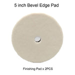 HUTU 5 Inch Wool Polishing Pad | Car Body Polishing Wool Wheel for Polisher alternate view