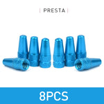 Aluminum Alloy Bicycle Tire Valve Cap Protector for Presta Valve detail view