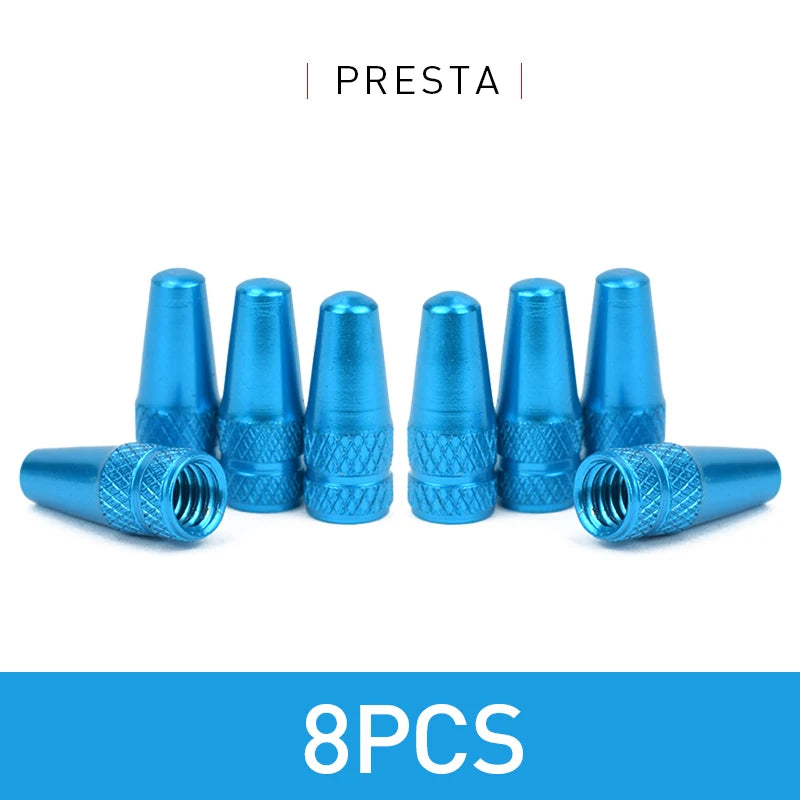 Aluminum Alloy Bicycle Tire Valve Cap Protector for Presta Valve detail view