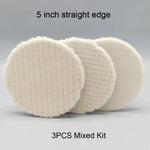 HUTU 5 Inch Wool Polishing Pad | Car Body Polishing Wool Wheel for Polisher detail view