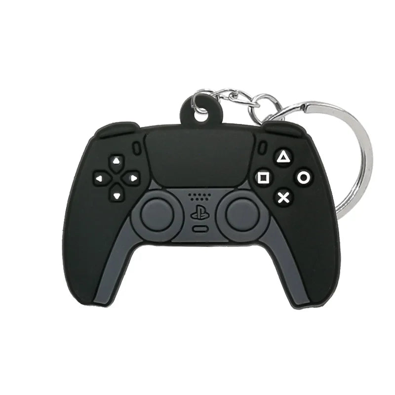 1PCS PVC new style Game Machine Keychain & Keyring Cute Gamepad Joystick Key Chain Ke alternate view