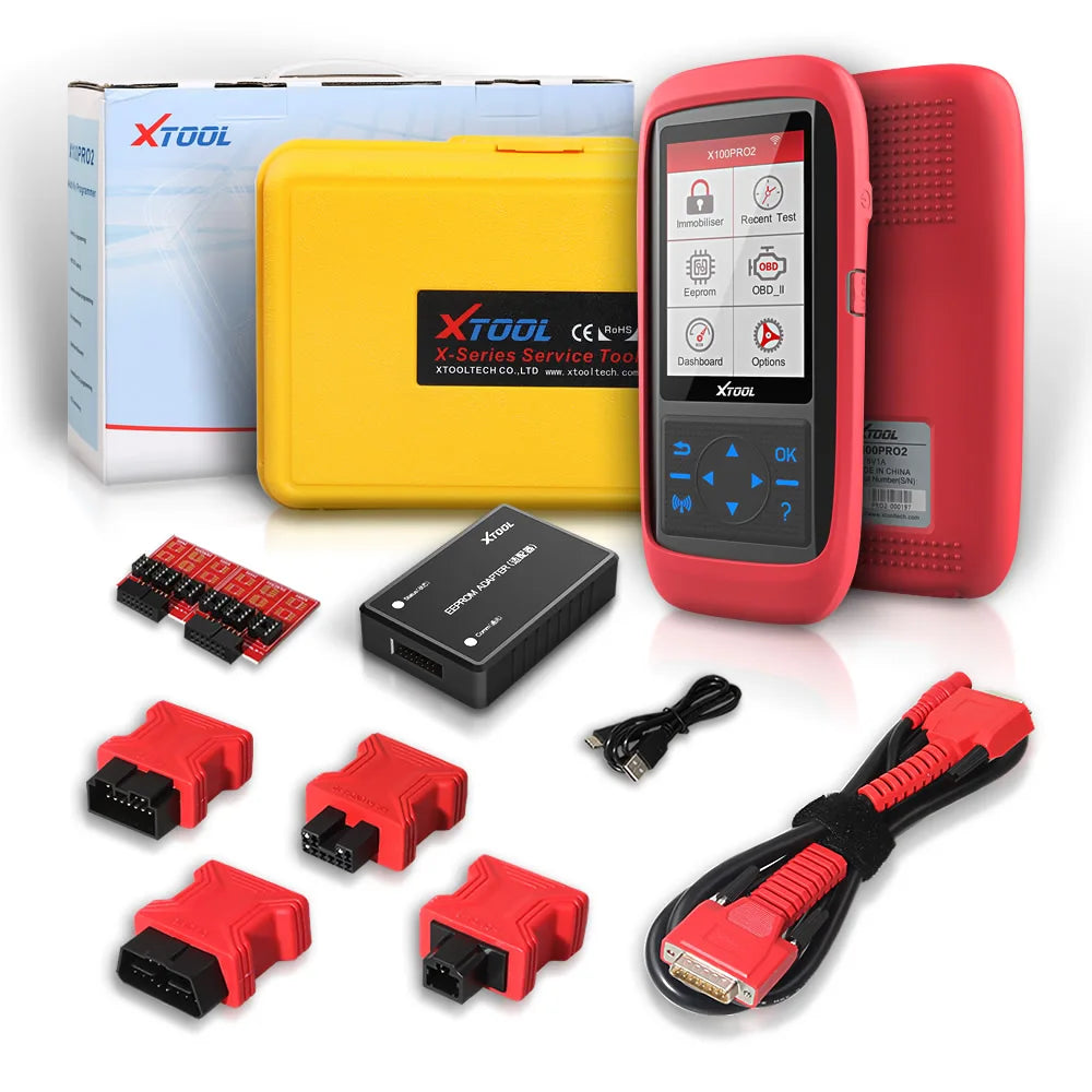 XTOOL X100 Pro2 Auto Key Programmer with EEPROM Adapter Replace of Xtool X100 PRO
