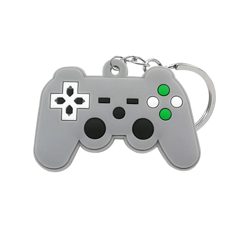 1PCS PVC new style Game Machine Keychain & Keyring Cute Gamepad Joystick Key Chain Ke lifestyle view