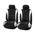 Car Seat Cover Set Polyester Four Season Universal 9 Piece close-up view