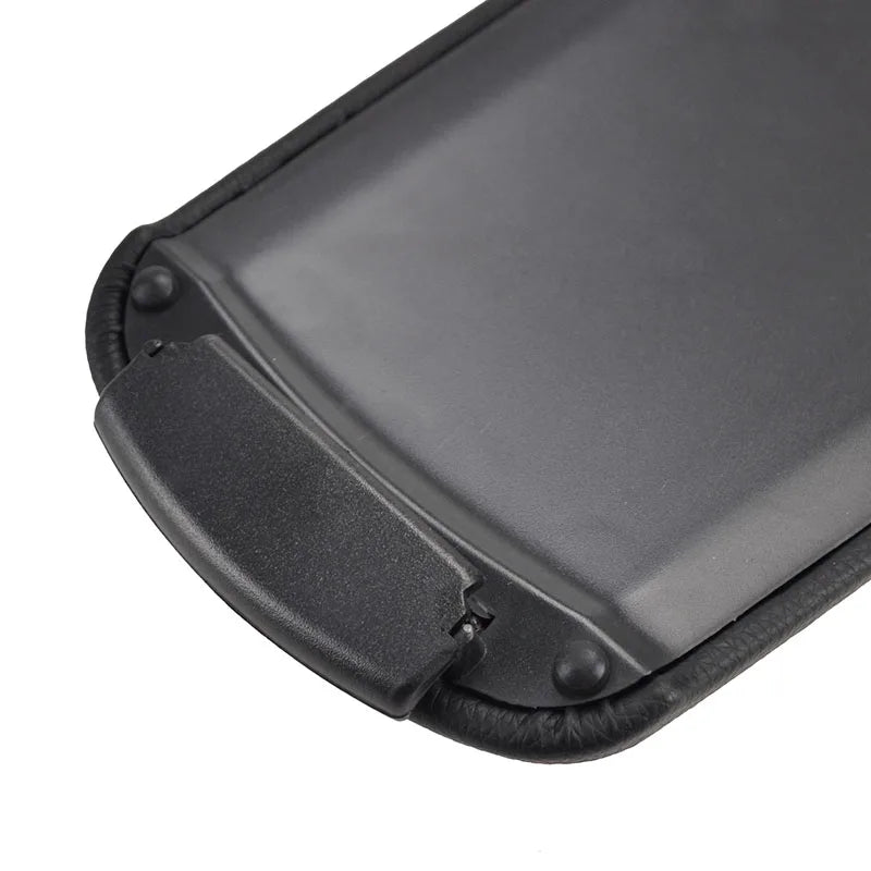 PU Leather Car Armrest Latch Lid Cover For Seat Exeo Center Console Storage Box Pad Shell Arm Rest Cap Auto Interior Accessories