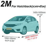 Cawanerl Waterproof Camouflage Car Cover | Full Outdoor Protection for SUV Sedan Hatch close-up view