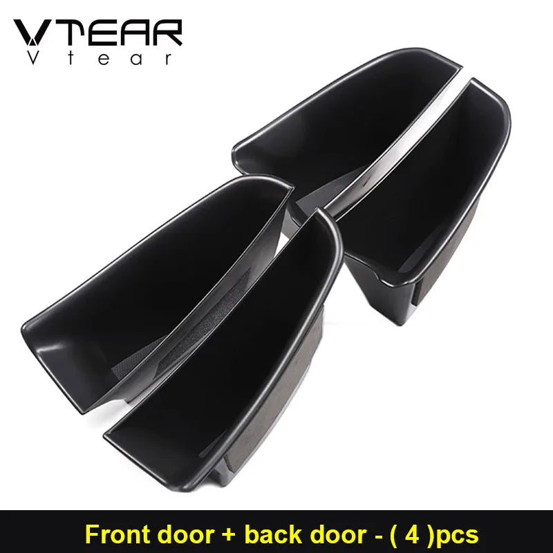 Vtear Door Armrest Storage Box Decoration Car Inner ABS Trim Interior Accessories For Ch detail view