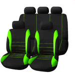 Car Seat Cover Set Polyester Four Season Universal 9 Piece detail view