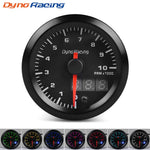 Dynoracing 2 Inch 52mm 7 Color LED Dual Display Car Gauge Set | Boost Water Oil Temp Pre detail view