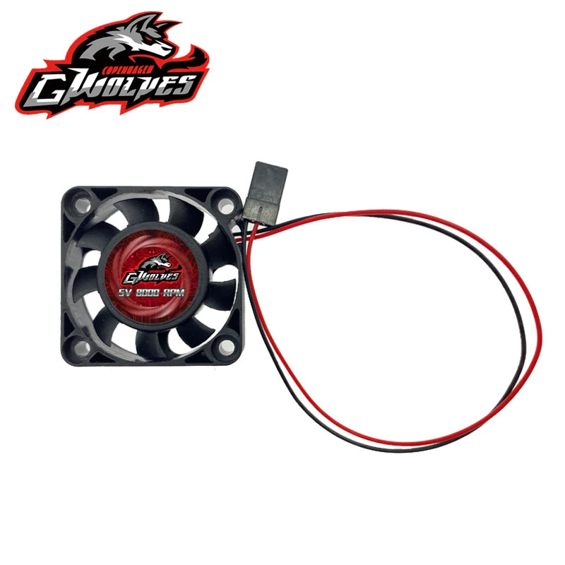 RC Fan 25/30/35/40mm 8000RPM 5V-7V DC ABS Futaba Plug lifestyle view