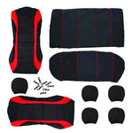 Car Seat Cover Set Polyester Four Season Universal 9 Piece alternate view