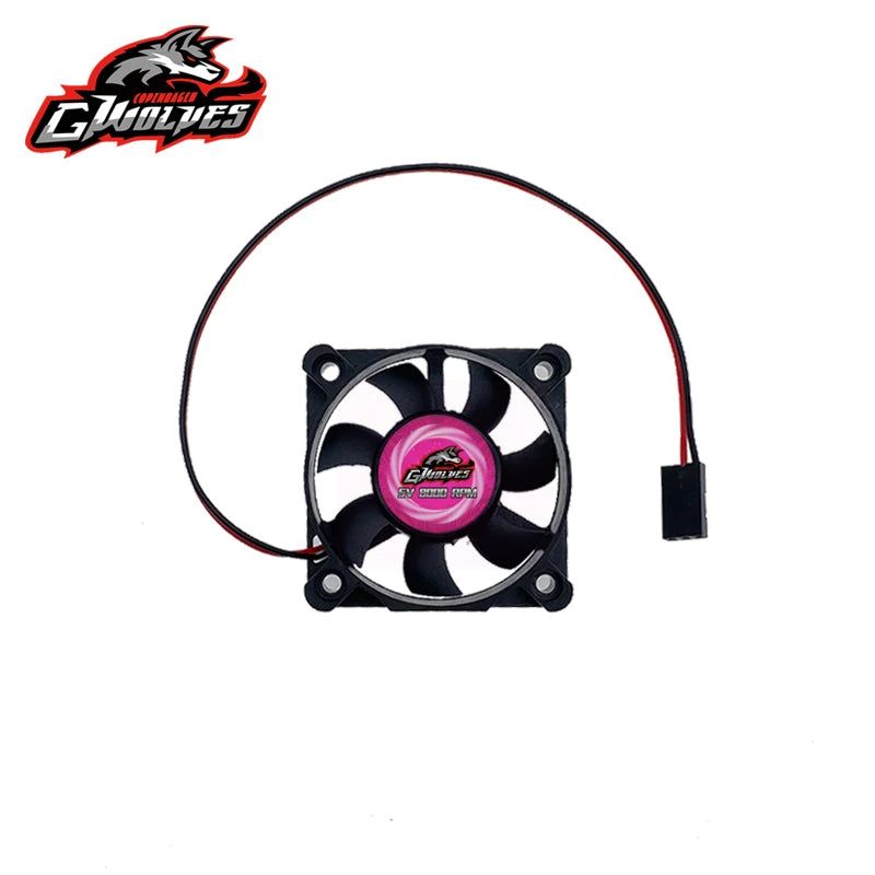 RC Fan 25/30/35/40mm 8000RPM 5V-7V DC ABS Futaba Plug additional angle