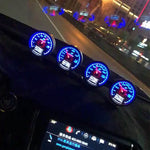 62mm 7-Color LCD Digital Gauge | Multi-Function Turbo Boost Oil Pressure Water Temp R lifestyle view