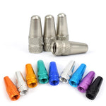 Aluminum Alloy Bicycle Tire Valve Cap Protector for Presta Valve lifestyle view