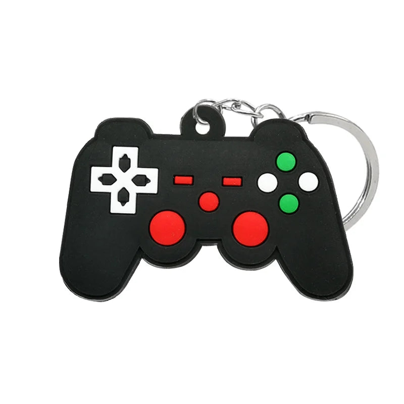 Game Joystick Keychain Key Ring Charm