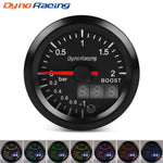 Dynoracing 2 Inch 52mm 7 Color LED Dual Display Car Gauge Set | Boost Water Oil Tem additional angle