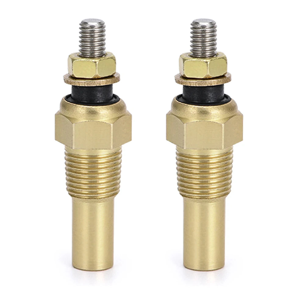 2 Pieces 12V 1/8 NPT Racing Car Oil Temp Sensor | Water Temperature Sensor Gauge TSU01 detail view