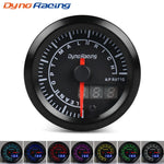 Dynoracing 2 Inch 52mm 7 Color LED Dual Display Car Gauge Set | Boost Water Oil Temp Pre detail view