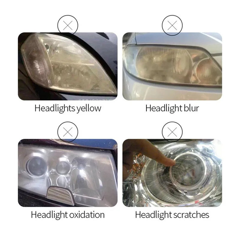 800ML Car Headlight Repair Fluid Headlight Polishing Restoration Chemical Polishing The Headlights