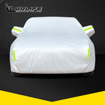 Full Car Cover for Nissan Patrol Y60 Y61 Y62 | Outdoor UV Rain Snow Dust Protection close-up view