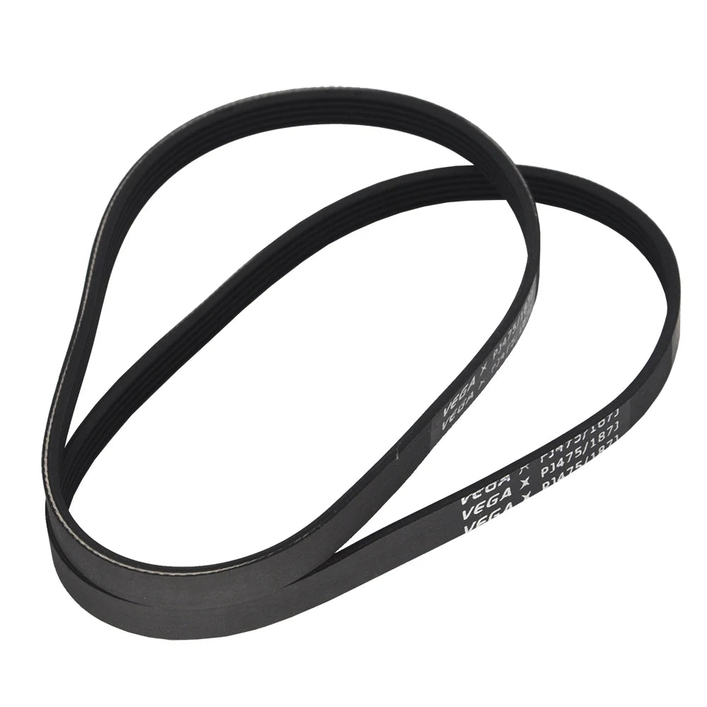 VEGA V-Belt PJ475 187J 3/4/5/6/7 Ribs For DIY Model Motor Belt Parts close-up view