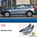 Volvo XC60 Mud Flaps (2018–2024) | Rear Wheel Fender Splash Guards with Blue Accent detail view