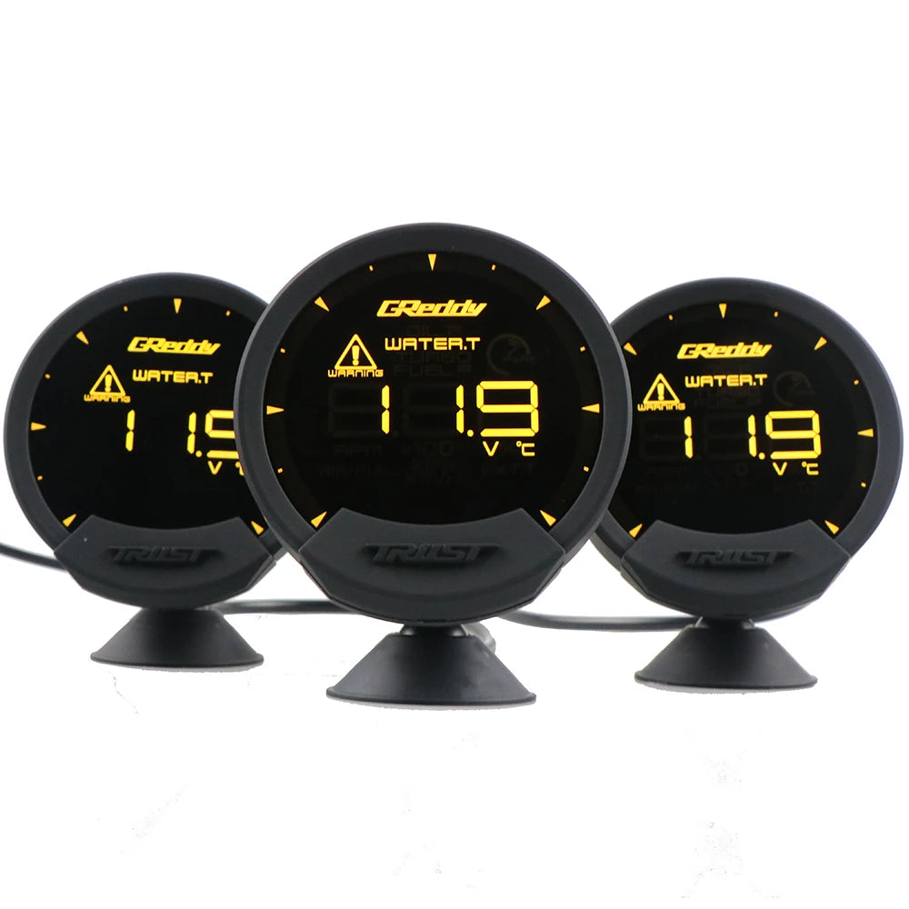 Greddi Sirius 7 Colors LCD Head Up Display Gauge | Multi-Function Car Monitor alternate view