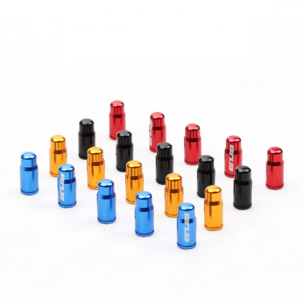 2pcs GUB Aluminum CNC Bicycle Tire Valve Cap MTB Road Bike Tube Tyre Gas Nozzle Cov additional angle