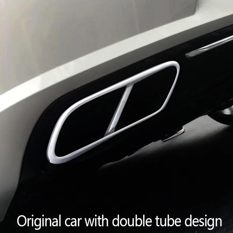 Car Accessories for Volvo XC60 XC90 S90 V90 XC40 S60 Exhaust Pipe Tail Stainless Stee lifestyle view