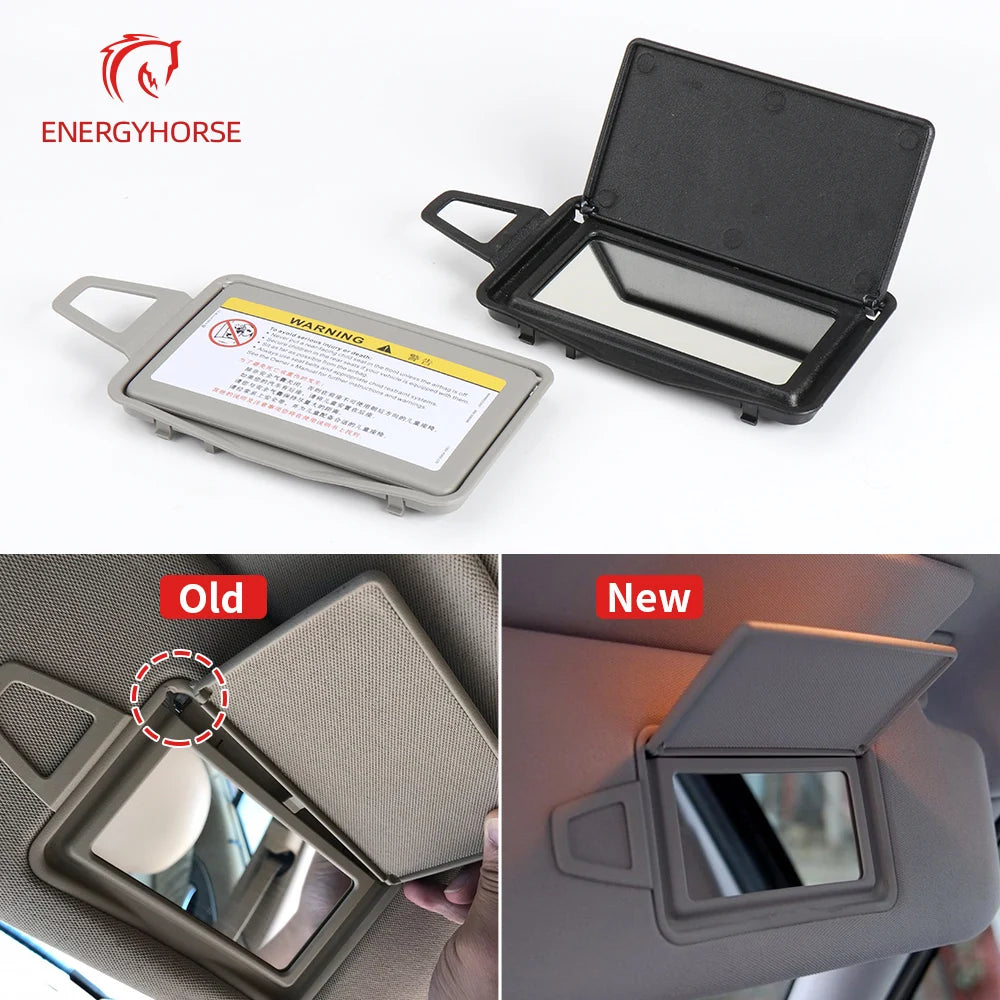 Car Accessories Car Sun Visor Mirror Makeup Sun Shade Cosmetic Mirror Cover For Mercedes Benz E Class W211 CLS W219 E260 E300