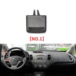 Car Front Air Conditioning Vent Toggle Piece AC Outlet Card Clip Wind Wirection Plectrum Knob For Kia K3 2011-2018