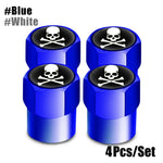 Aluminum Valve Stem Caps 4-Pack | Dust Covers for Car, Truck, Bike, Motorcycle alternate view