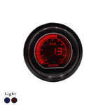 52mm 2 Inch Car Digital Turbo Boost Gauge with Sensor | Blue & Red LCD Display