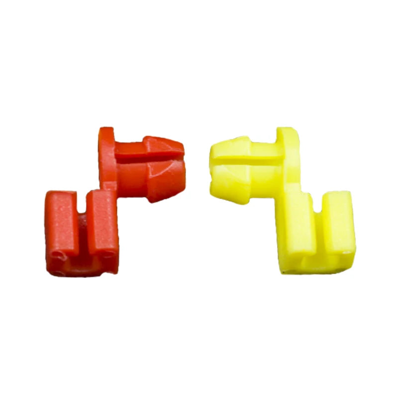 KE LI MI 60pcs(30pairs) Car Left Right Door Side Lock Latch Rod 4mm Size Clip Plastic alternate view