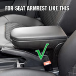 Armrest Latch Cover For Seat Ibiza 6J Center Console Arm Rest Storage Box Lid Cover C alternate view