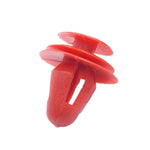 KE LI MI 100Pcs Car Interior Trim Door Panel Snap Fastener Clips Red Universal detail view