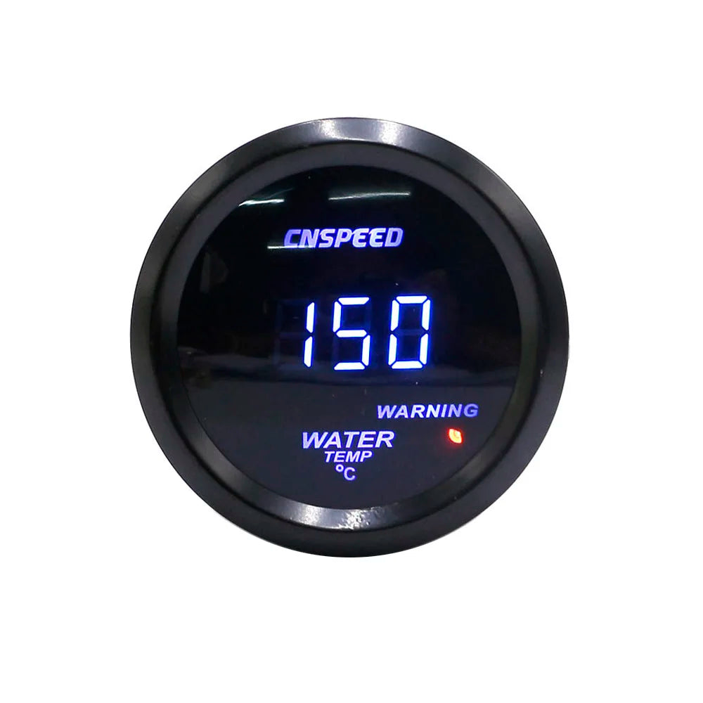 CNSPEED 52mm 6-in-1 Car Gauge Set | Digital Turbo Boost Oil Pressure Water Temp Voltmete detail view