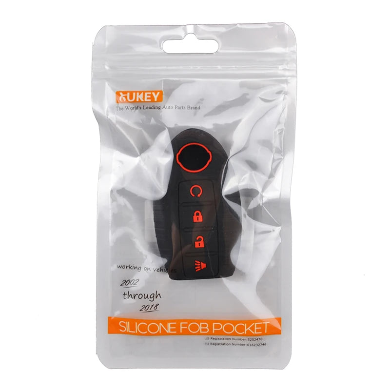 Silicone Car Key Case For Nissan Altima Maxima Murano Rogue Sentra Versa Titan Cove additional angle